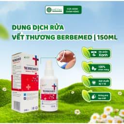Thumbnail Dung dịch sát khuẩn vết thương nano bạc Berbemed 150ml - Xịt kháng khuẩn, sát trùng vết thương 2