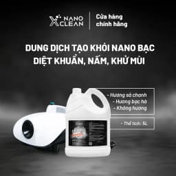Thumbnail Dung dịch tạo khói, phun khói Nano Xclean For Horeca - khử Mùi ô tô, nhà hàng, bếp, khách sạn, phòng kín, karaoke 5L 3