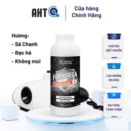 Thumbnail Dung dịch tạo khói, phun khói khử mùi ô tô, xe hơi Nano Xclean For Horeca 1L Khử Mùi mọi ngóc ngách - Nano Bạc AHT Corp 1