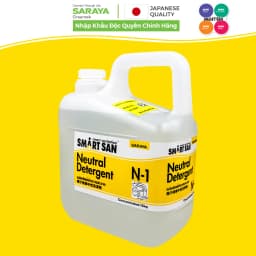 Thumbnail Dung Dịch Tẩy Rửa Trung Tính Rau, Củ, Quả Saraya Neutral Detergent N-1, Thân Thiện Với Da Và Môi Trường - Can 5Kg 2