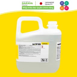 Thumbnail Dung Dịch Tẩy Rửa Trung Tính Rau, Củ, Quả Saraya Neutral Detergent N-1, Thân Thiện Với Da Và Môi Trường - Can 5Kg 3