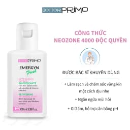 Thumbnail Dung Dịch Vệ Sinh Cho Người Bị Viêm Nhiễm Phụ Khoa DottorPrimo Emergyn (Chai 100ml) 4
