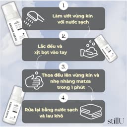 Thumbnail Dung Dịch Vệ Sinh Nam Giới Tạo Bọt stillU Silver Winter 100ml Mùi Nước Hoa Mát Mẻ Khử Mùi Sạch Khuẩn 4