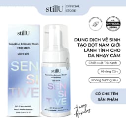 Thumbnail Dung Dịch Vệ Sinh Nam Giới Tạo Bọt stillU Sensitive Men 100ml Dịu Nhẹ Khử Mùi Ngừa Viêm Ngứa 3