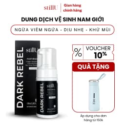 Thumbnail Dung Dịch Vệ Sinh Nam Giới Tạo Bọt stillU Dark Rebel 100ml Mùi Nước Hoa Nam Tính Khử Mùi Sạch Khuẩn 1