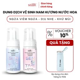 Thumbnail Dung Dịch Vệ Sinh Nam Nữ Tạo Bọt Sensitive Men & Women 100ml Dịu Nhẹ Cho Da Nhạy Cảm Ngừa Viêm Ngứa 1