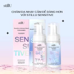 Thumbnail Dung Dịch Vệ Sinh Nam Nữ Tạo Bọt Sensitive Men & Women 100ml Dịu Nhẹ Cho Da Nhạy Cảm Ngừa Viêm Ngứa 3