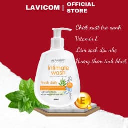 Thumbnail Dung dịch vệ sinh nữ ALFASEPT Intimate wash 300ml - Fresh Daily Chiết xuất trà xanh, dịu nhẹ tươi mát 1