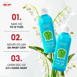 Thumbnail Dung dịch vệ sinh phụ nữ Intimate Ziaja Hoa Lan Chuông thơm mát dịu nhẹ, cân bằng pH, dưỡng ẩm sâu 200ml 4