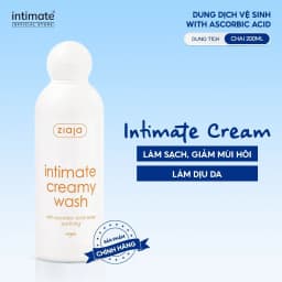 Thumbnail Dung Dịch Vệ Sinh Phụ Nữ Intimate With Ascorbic Acid ZIAJA Giảm Mùi Hôi, Hỗ Trợ Làm Sáng 200ml 4
