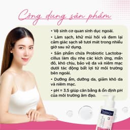 Thumbnail Dung dịch vệ sinh phụ nữ Perfecta Pharmacy Femina SOS Probiotic Intimate Hygiene Wash làm giảm kích ứng, mẩn đỏ 150ml 3