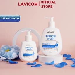 Thumbnail Dung dịch vệ sinh phụ nữ ALFASEPT INTIMATE WASH Protecting 300ml - Chiết xuất vitamin E ngăn nấm dưỡng ẩm trẻ hóa làn da 3