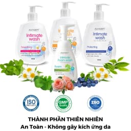 Thumbnail Dung dịch vệ sinh phụ nữ ALFASEPT INTIMATE WASH Protecting 300ml - Chiết xuất vitamin E ngăn nấm dưỡng ẩm trẻ hóa làn da 4