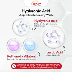 Thumbnail Dung dịch vệ sinh phụ nữ Intimate Ziaja bổ sung Hyaluronic dưỡng ẩm dịu nhẹ, khử mùi hôi, ổn định độ pH 200ml 3