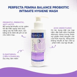 Thumbnail Dung dịch vệ sinh phụ nữ Perfecta Pharmacy Femina Balance Probiotic Intimate Hygiene Wash 150ml 2