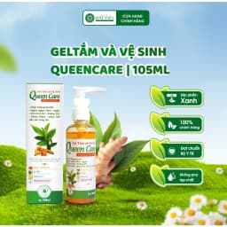 Thumbnail Dung dịch vệ sinh phụ nữ gel nano nghệ tươi Queen Care dung tích 105ml - Giảm nấm ngứa, mùi hôi 2