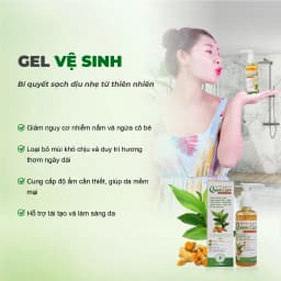 Thumbnail Dung dịch vệ sinh phụ nữ gel nano nghệ tươi Queen Care dung tích 105ml - Giảm nấm ngứa, mùi hôi 3