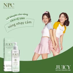 Thumbnail Dung dịch vệ sinh phụ nữ NPC Juicy tinh chất trầu không kháng khuẩn tự nhiên 200ml - NPC PHAR 1