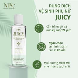 Thumbnail Dung dịch vệ sinh phụ nữ NPC Juicy tinh chất trầu không kháng khuẩn tự nhiên 200ml - NPC PHAR 3