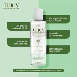 Thumbnail Dung dịch vệ sinh phụ nữ NPC Juicy tinh chất trầu không kháng khuẩn 100ml - NPC PHAR 1