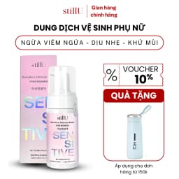 Thumbnail Dung Dịch Vệ Sinh Phụ Nữ Tạo Bọt stillU Sensitive Women 100ml Dịu Nhẹ Dưỡng Ẩm Ngừa Viêm Ngứa 1