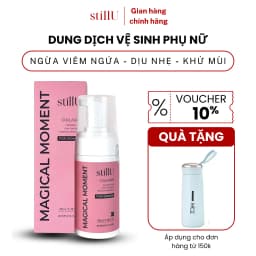 Thumbnail Dung Dịch Vệ Sinh Phụ Nữ Tạo Bọt stillU Magical Moment 100ml Mùi Nước Hoa Dịu Nhẹ Khử Mùi Ngừa Viêm 1