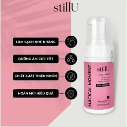 Thumbnail Dung Dịch Vệ Sinh Phụ Nữ Tạo Bọt stillU Magical Moment 100ml Mùi Nước Hoa Dịu Nhẹ Khử Mùi Ngừa Viêm 2