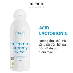Thumbnail Dung Dịch Vệ Sinh Phụ Nữ ZIAJA Intimate With Lactobionic Acid Khử Mùi, Tăng Đàn Hồi Cho Da 200ml 1