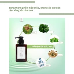 Thumbnail Dung Dịch Vệ Sinh Thảo Mộc Mộc An Eva's Pure Làm Sạch Dịu Nhẹ, An Toàn Cho Da 150ml 4