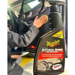 Thumbnail Dưỡng đen nhựa, cao su nội thất tạo bóng tự nhiên Meguiar's Natural Shine Protectant - G4116, 473 ml 4