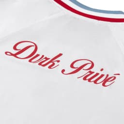Thumbnail DVRK - Áo Thun Baseball Tay Ngắn Cổ Sọc Form Loose Màu Trắng-DVRK-25R 4