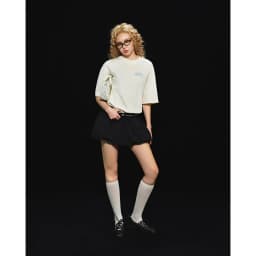 Thumbnail DVRK - Áo Thun Tay Ngắn Form Boxy In Logo Rêverie Màu Kem-DVRK-25S 4