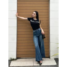 Thumbnail DVRK - Quần Jeans Ống Rộng Privé Lined Wide-Leg Denim Jeans La Galerie - DVRK-23SS 4