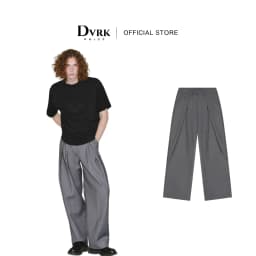 Thumbnail DVRK - Quần Tây Ống Rộng Xếp Ly Màu Xám - DVRK - 24W 1