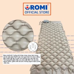 Thumbnail Đệm hơi chống loét OROMI HF-A - Nệm chống ê mỏi, loét cho người già, người bệnh 2
