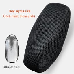 Thumbnail Đệm lưới bọc yên xe máy MYT Bọc lưới 3D lót yên xe máy chống nóng chống trượt thoải mái Polyester chất lượng cao 1
