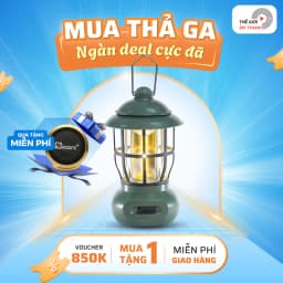 Thumbnail Đèn Đa Năng cắm trại iCore MPL99 Kiểu Cổ Điển pin sạc USB dung lượng 1200mAh - Hàng chính hãng 1