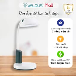 Thumbnail Đèn học để bàn chống cận tích điện cho bé LongDa 1219 hình vỏ sò phím cảm ứng bảo hành 6 tháng 1