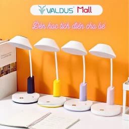 Thumbnail Đèn học để bàn chống cận tích điện cho bé LongDa 1219 hình vỏ sò phím cảm ứng bảo hành 6 tháng 2