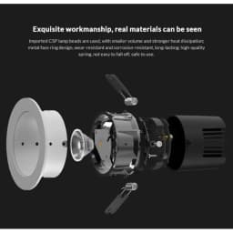 Thumbnail Đèn led âm trần Downlight Yeelight M2 chiếu điểm thông minh, nhiệt màu 2700-6500k , Hỗ trợ Homekit 3