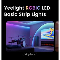 Thumbnail Đèn led dây Yeelight Aurora RGBIC, tùy chỉnh 16 triệu màu, đồng bộ âm nhạc, kết nối APP Yeelight 2