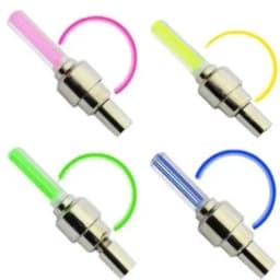 Thumbnail Đèn LED gắn van bánh xe đạp xe hơi LYMOYO có pin mẫu tạo hình đầu lâu 1