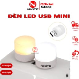 Thumbnail Đèn LED NIKITO Đọc Sách Mini Bỏ Túi 5V 1W Cổng Sạc USB Tiện Dụng - NK01 1