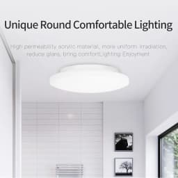 Thumbnail Đèn led ốp trần trang trí Yeelight 235C/300C/400C, hắt trần RGB, chế độ ánh trăng, mặt trời, bóng râm, tích hợp Homekit 2