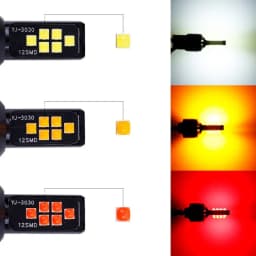 Thumbnail Đèn Led Phanh Xe Ô Tô Py21W P21W Py21W P21 / 5w Led T20 1157 Bay15D Ba15S 7440 W21W T15 Bau15S 3030 4
