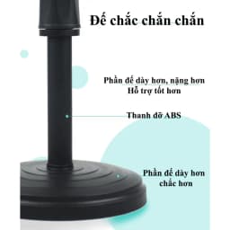 Thumbnail Đèn Livestream Để Bàn 2 Kẹp G40 Hỗ Trợ Livestream Quay Video, Giá Đỡ Điện Thoại Xoay 360 Độ -  HOLOCOM 3