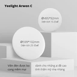 Thumbnail Đèn trần thông minh Yeelight Arwen 235C/300C/400C/450C/550C - Led RGB hắt trần bản quốc tế 2