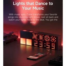 Thumbnail Đèn Yeelight Cube trang trí đa năng thông minh, nhiều hiệu ứng ánh sáng, gamesync, musicsyne 2