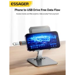 Thumbnail Essager 3A type c / micro / USB / L Adapter 5Gbps Truyền Tốc Độ Cao Để Sạc & Truyền Dữ Liệu 3