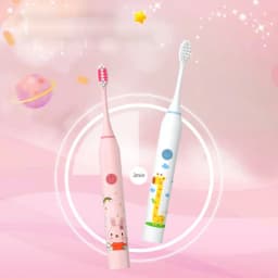 Thumbnail EVEBOT Bàn chải đánh răng điện Sonic cho trẻ em 3-12 tuổi, Chế độ 5 tốc độ, Bàn chải mềm chống thấm nước IPX7, Tuổi thọ pin siêu dài 2